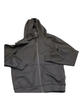 RIFLESSI black mens hooded jacket size medium